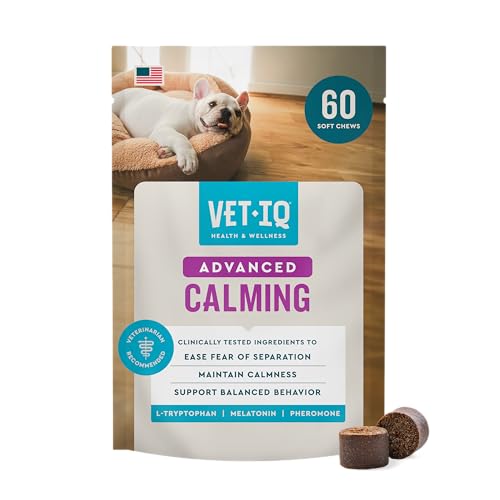 Advanced Calming Support Chews for Dogs (Advanced Strength 60 Count)