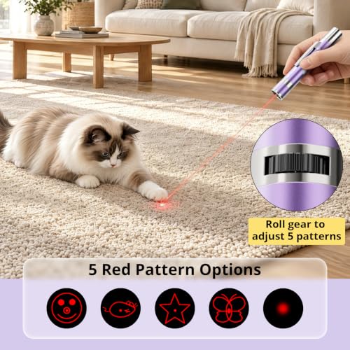 Cat Toys Rechargeable (Purple 1pcs)