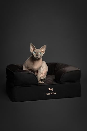 Cat Bed XS Dog Bed (Black - DE / Small)