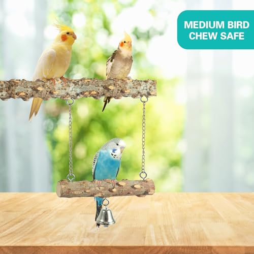 Bird Perches 4pcs Natural Wood Birds Stand Branch