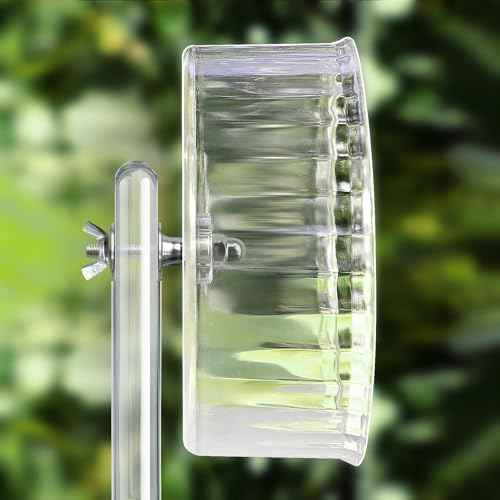 Silent Hamster Wheel (Ф 9.5 inch / Transparent)
