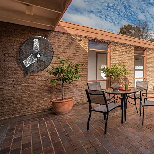 24 in. Outdoor Oscillating Wall Fan