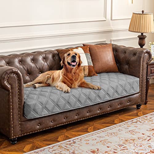 Waterproof Dog Bed Cover Pet Blanket with Anti (30x60 Inch (Pack of 1) / Lightgrey)