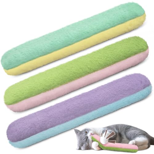 Refillable Catnip Cat Toys Pillows (10.1Inches)