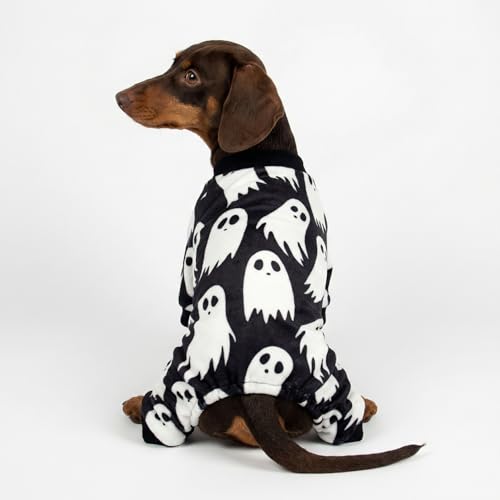 Halloween Ghost Dog Pajamas (Ghost / XX-Large)