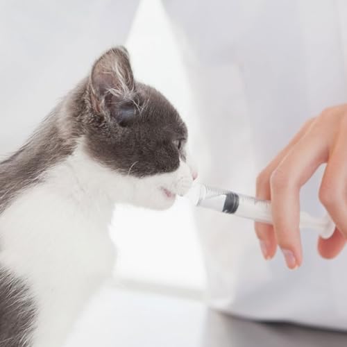 Pet Feeding Bottle Set (1 Bottle+3 Nipples+2 Syringes + 1 cup+ 1 spoon)