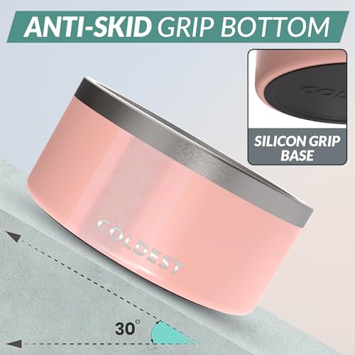Coldest Dog Bowl (200 oz / Forever Pink Glitter)