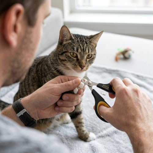 Cat Nail Clippers by Pet Republique (Black & Yellow)