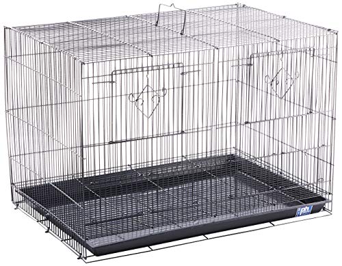 Divided Flight Cage Durable Metal Wire Frame