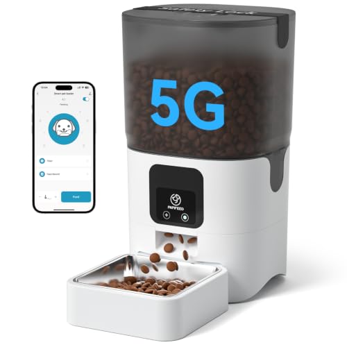 Automatic Cat Feeder with App (White)