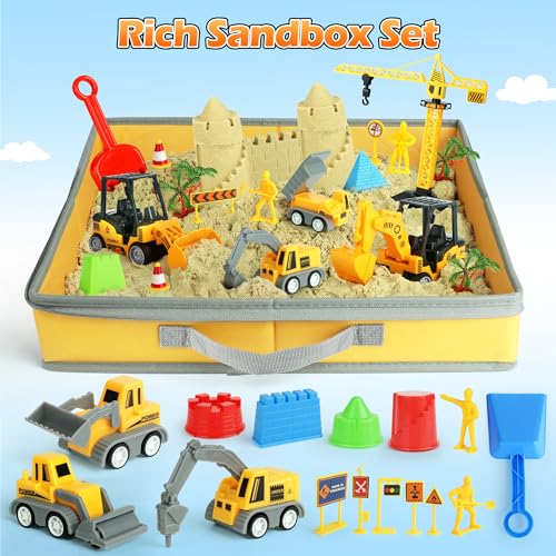 37 Pcs Sand Construction Kit with Magic Sand