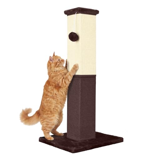 Cat Scratching Post for Indoor Cat (brown)