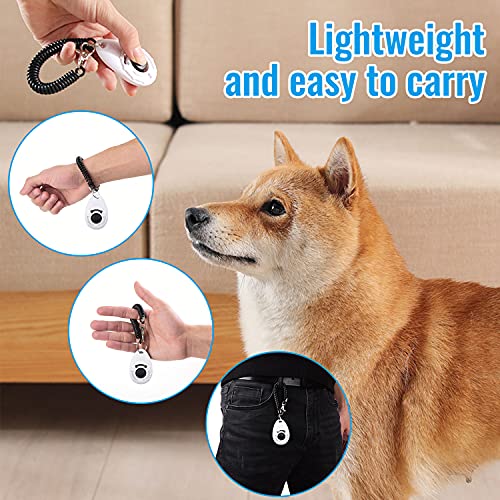 Dog Clicker for Training (Blue and White)