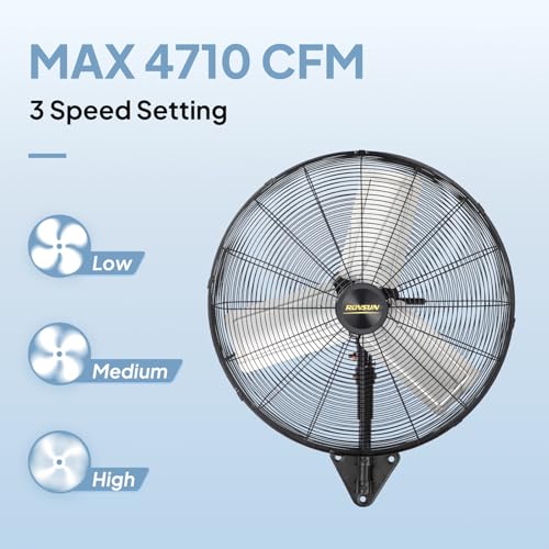 20" Wall Mounted Fan (20'')
