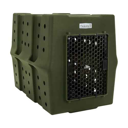 Dakota 283 Canine Rough and Tough Economy Dog Crate (X-Large / Olive)