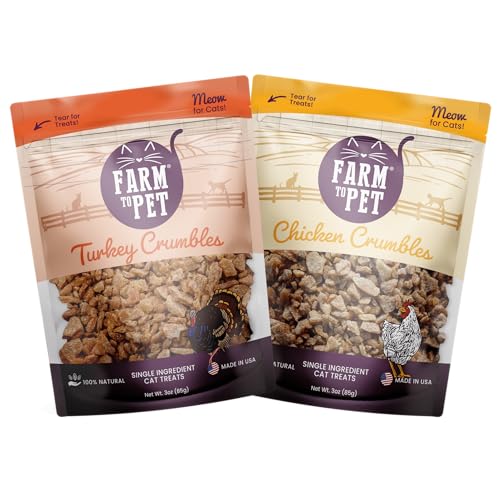 Cat Treat Crumbles Chicken & Turkey 100% Natural