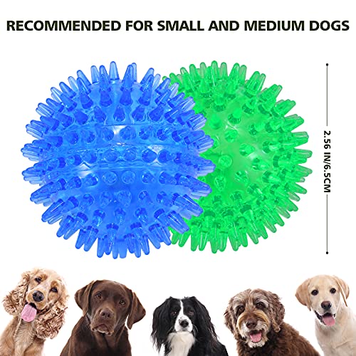 Dog Toy Balls (2.5" (Small Dog) / Pink+Red+Yellow)