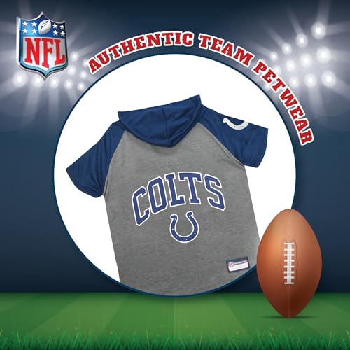 Indianapolis Colts Hoodie Tee Shirt (Small / Indianapolis Colts)