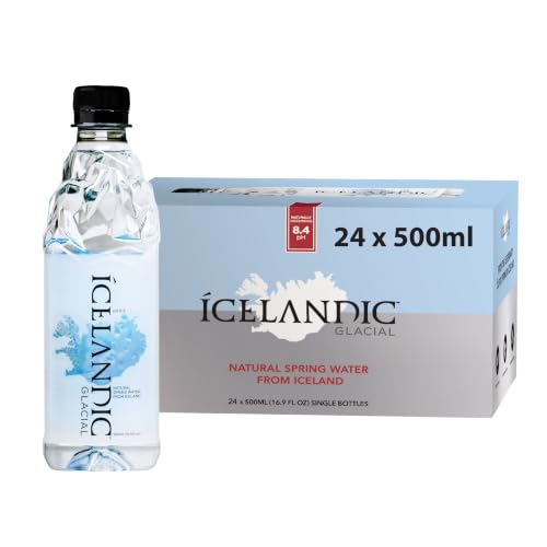 Water, 500ml (Pack of 24) (16.9 Fl Oz (Pack of 24))
