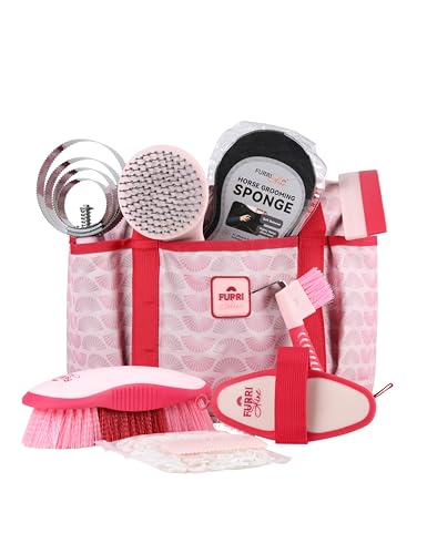 Horse Grooming Kit (Pink Garnet)
