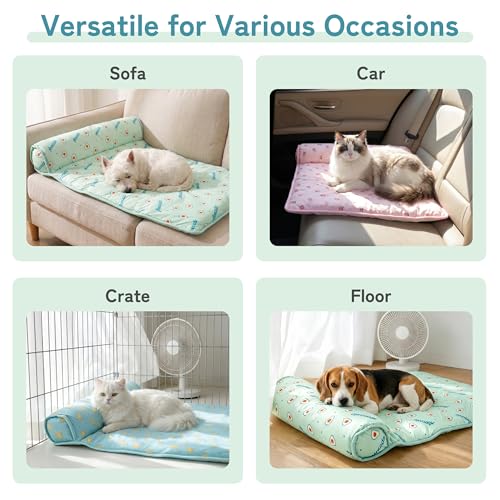 Cooling Dog Bed (Large / Pink)