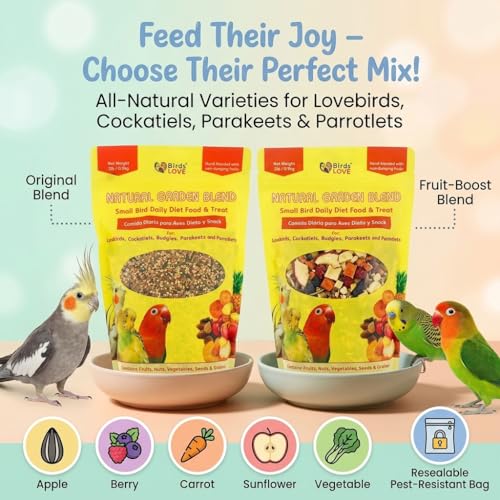 Natural Garden Blend Bird Food for Small Birds (2 Pound (Pack of 1))