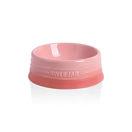 Sweejar Gradient Dog Bowl (Small (8oz) / Gradient Pink)