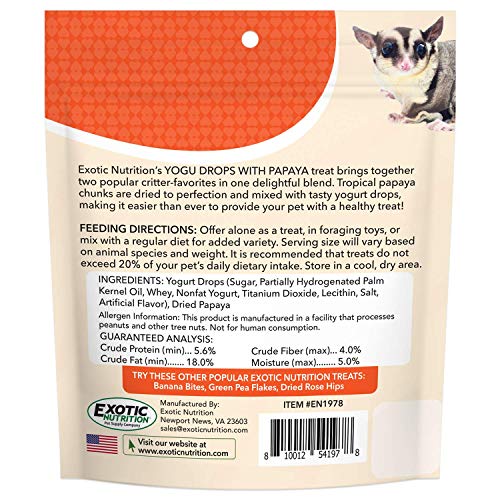 Yogu Drops With Papaya (4.5 Ounce (Pack of 1))