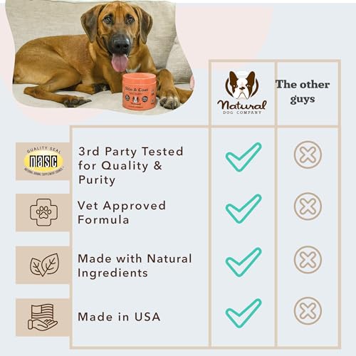 Skin & Coat Supplement for Dogs (90 Count)