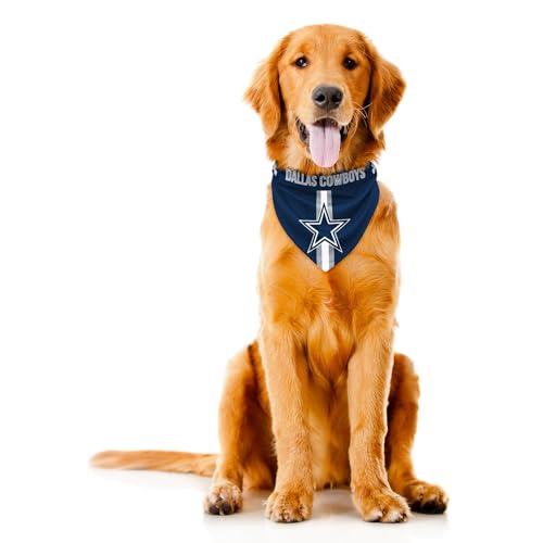 NFL Dallas Cowboys Pet Bandana (Dallas Cowboys / XLarge)