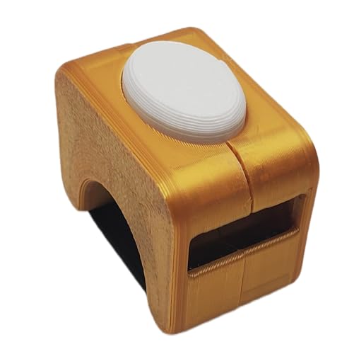 Hands Free Dog Training Clicker Ring (Metallic Gold)