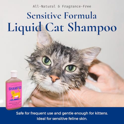 J.R.LIGGETT'S Liquid Cat Shampoo for Cats with Sensitive Skin 8.45 oz (8.45 oz)
