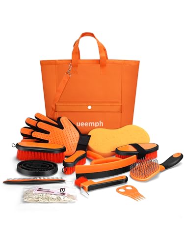 Horse Grooming Kit（13 (Orange)