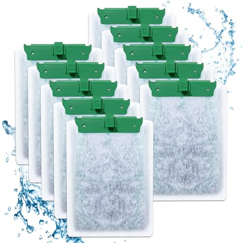10Pc Medium Filter Cartridges Compatible with Tetra Whisper Bio (Medium,10 Pack)