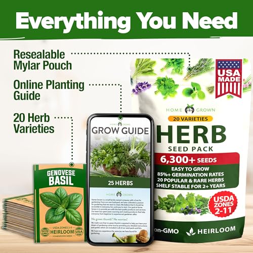 Premium Herb Seeds Variety Pack