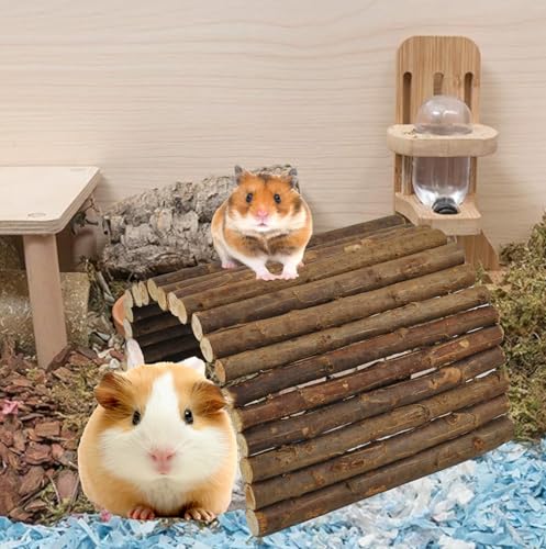 Wooden Hamster Bridge (M (15.7 x 6.0 inches))