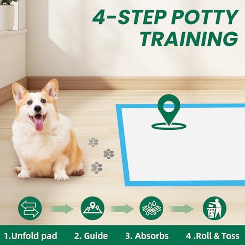 100 Count Large Dog & Cat Puppy Pee Pads (30" x 28" (100 Count))