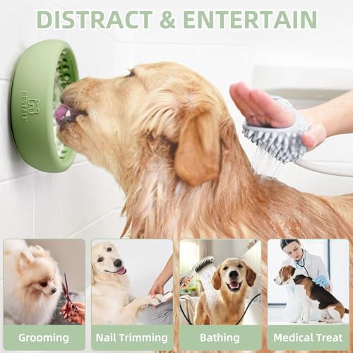 Dog Lick Bowl (Small / Green)