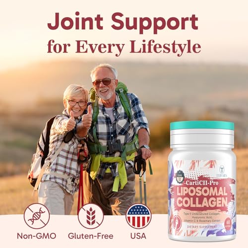 Liposomal Collagen with Undenatured Type 2 Collagen (60 Count (Pack of 1))