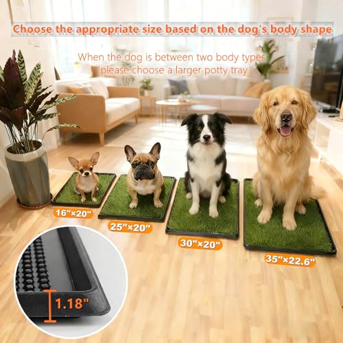 Dog Grass Pad with Tray 25"X20" (25"×20")