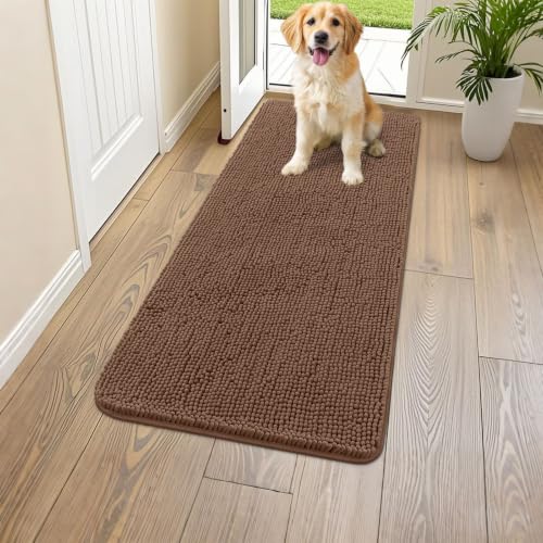 Dog Door Mat for Muddy Paws 47x24 (Mocha / 47"X24")