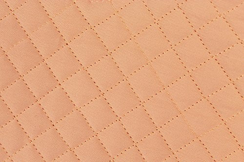 Adjustable Shock Absorbing Memory Foam Half Saddle Pad (Pale Peach)