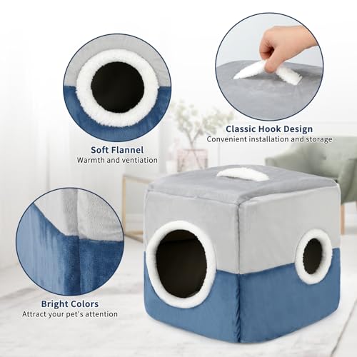 Bird Nest Parrot House (Blue coffee color)