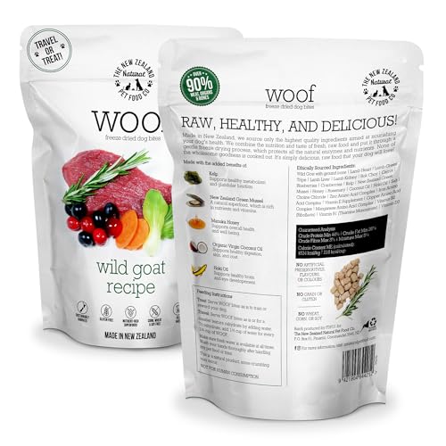 Woof Freeze Dried Dog Food (1.76 Ounce (Pack of 1))