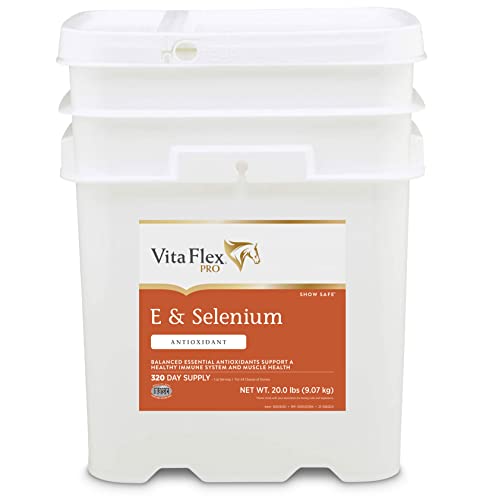 Pro E & Selenium Supplement for Horses (320 Day Supply, 20 Pound)