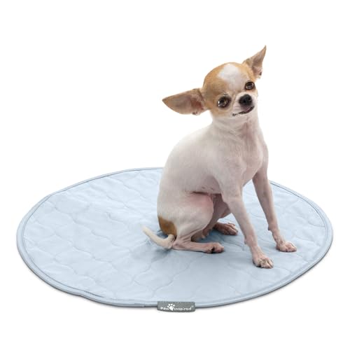 Round Washable Pee Pads for Dogs (17" (2 pack))