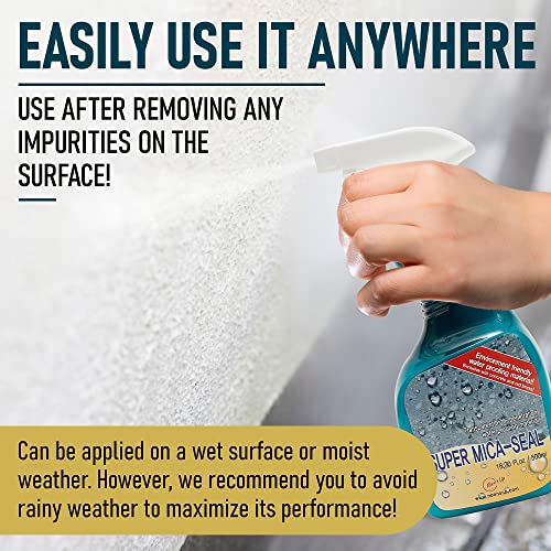 Mica Seal Waterproof Bird Bath & Concrete Sealer Spray