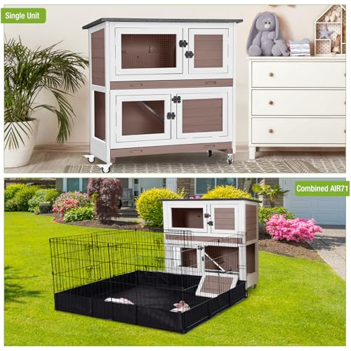 Rabbit Hutch Indoor with Chew