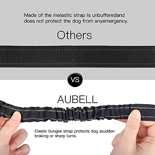 Dog Seat Belt for Car (Set Black+Black)