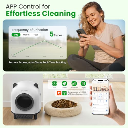 Self Cleaning Litter Box (White)